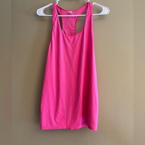 GAP Fit Vibrant Pink Sleeveless Tank Top